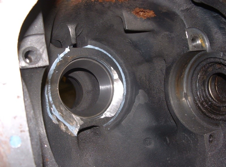 Figure 1: High Pinion clearance marking